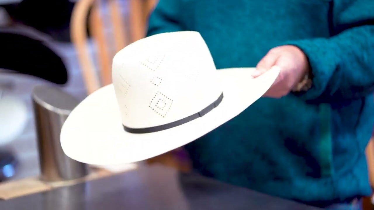 How to Custom Shape a Straw Cowboy Hat