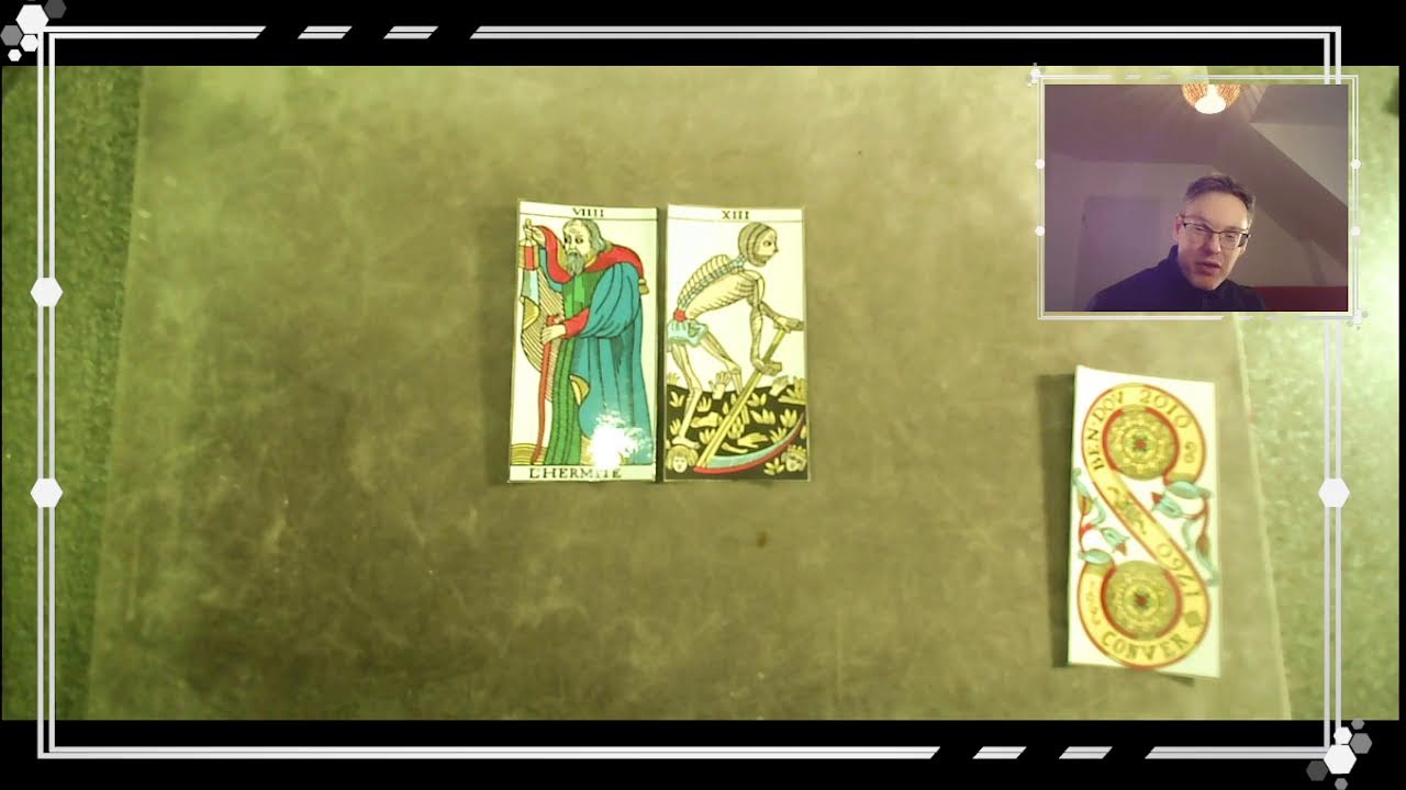 l'AIDE, l'&eacute;tude de l'association HERMITE / ARCANE SANS NOM du Tarot de Marseille