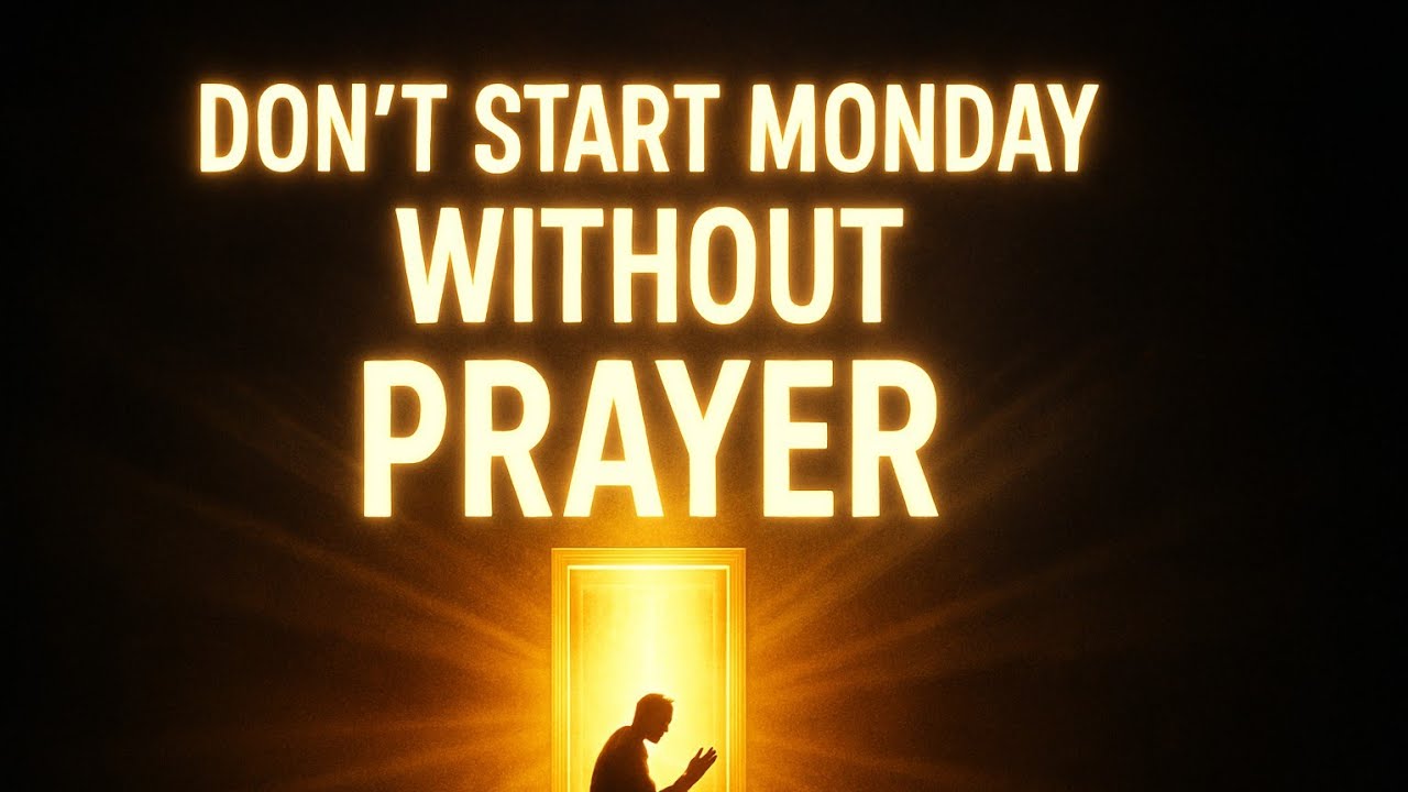 Monday Morning Prayer | Start Your Week with Strength, Peace & Blessings.