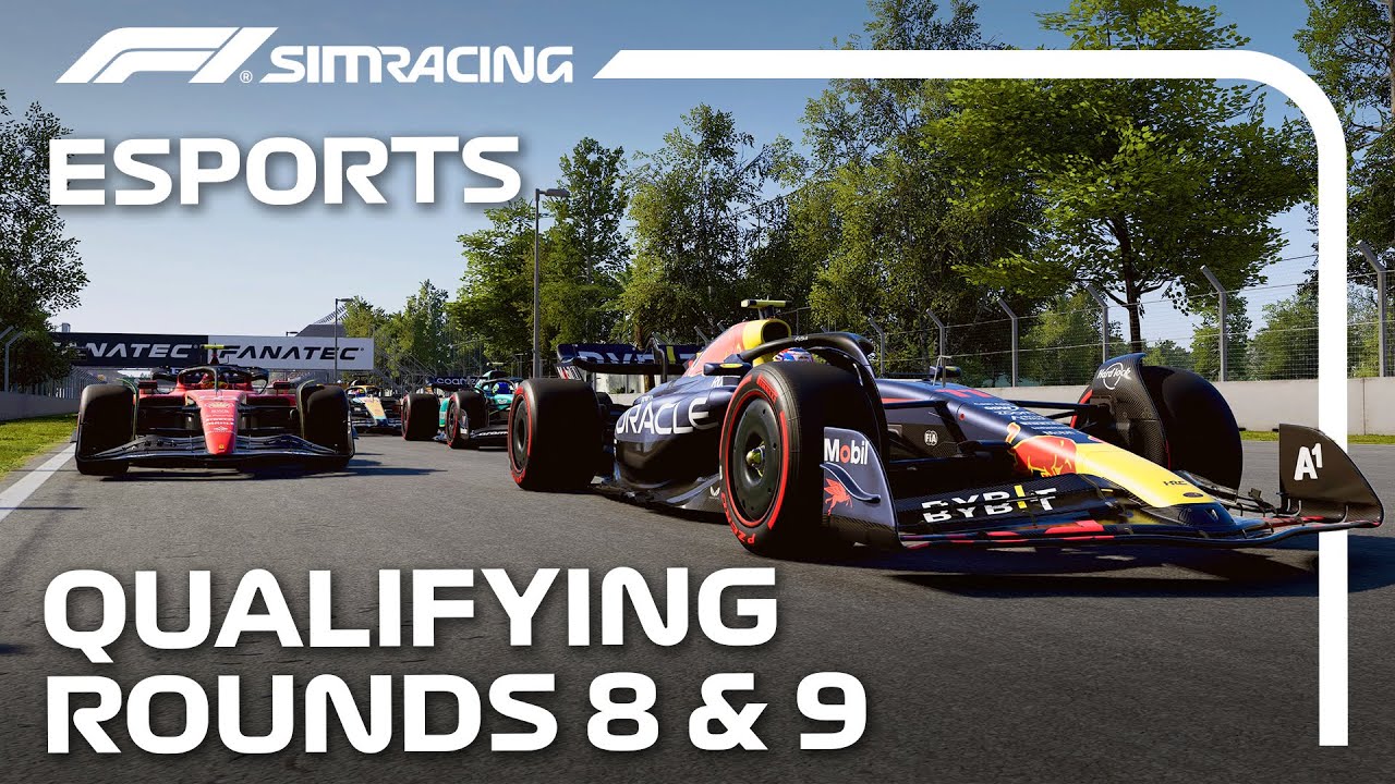 LIVE Qualifying I F1 Sim Racing World Championship 2023/2024 I Round 8 & 9 I Mexico City & São Paulo