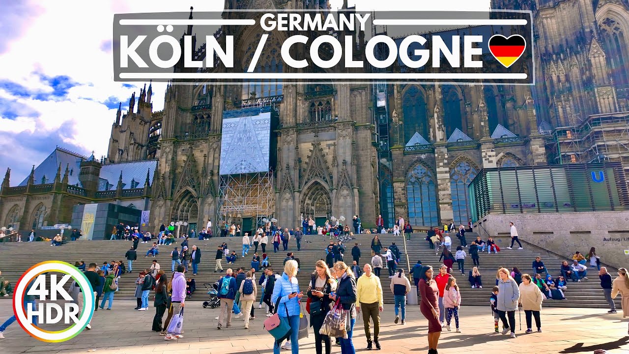 Köln / Cologne City 2024, The Best Time to Visit Germany is Autumn, 4K HDR 60fps