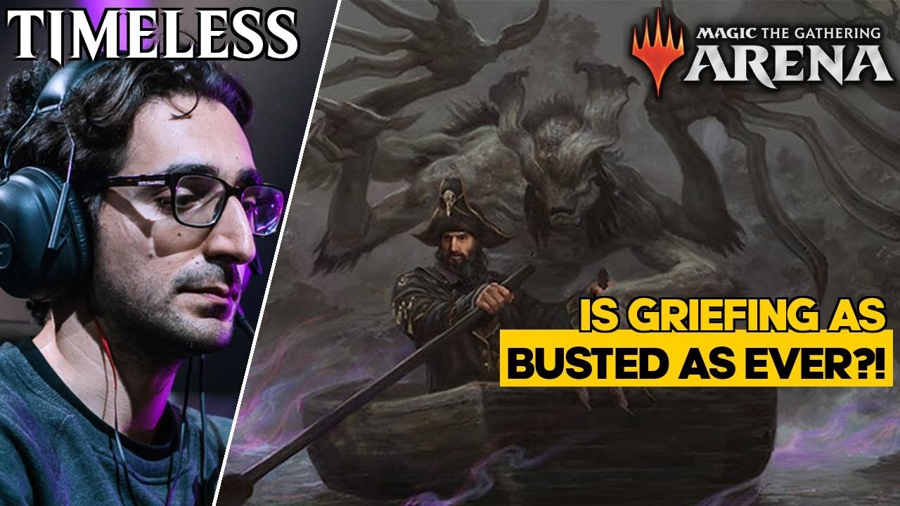 Неужели ГРИФИНГ так же РАЗБИТ, как и всегда?! | Mono B Necro | Timeless Bo3 | Metagame Challenge ...