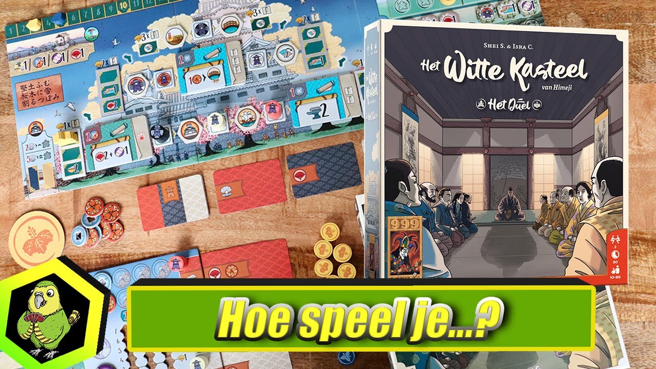 Hoe speel je Het Witte Kasteel: Het Duel? (#647) 🏯 2 spelers, één kasteel. Geen ruimte voor fouten!