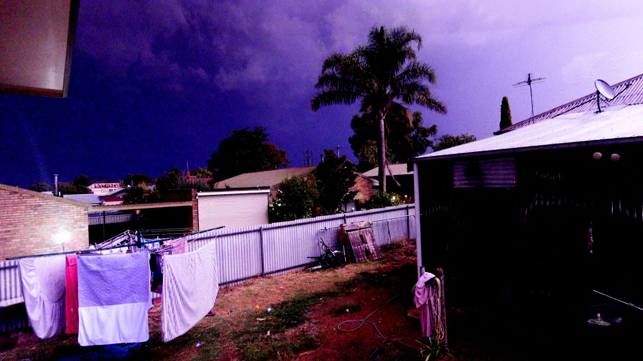Filming The Thunderstorm on the 27th of Feb