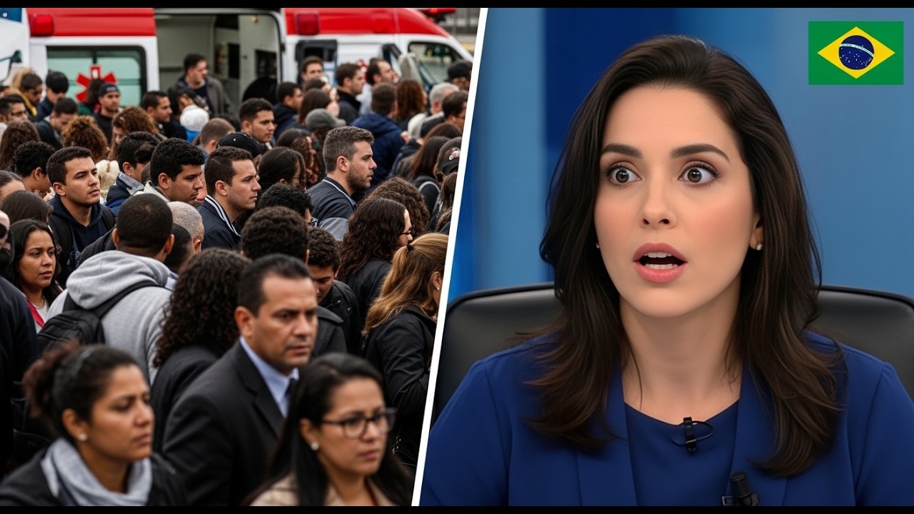 “Só o Brasil consegue!” Debate da BBC viraliza com cena de ambulância