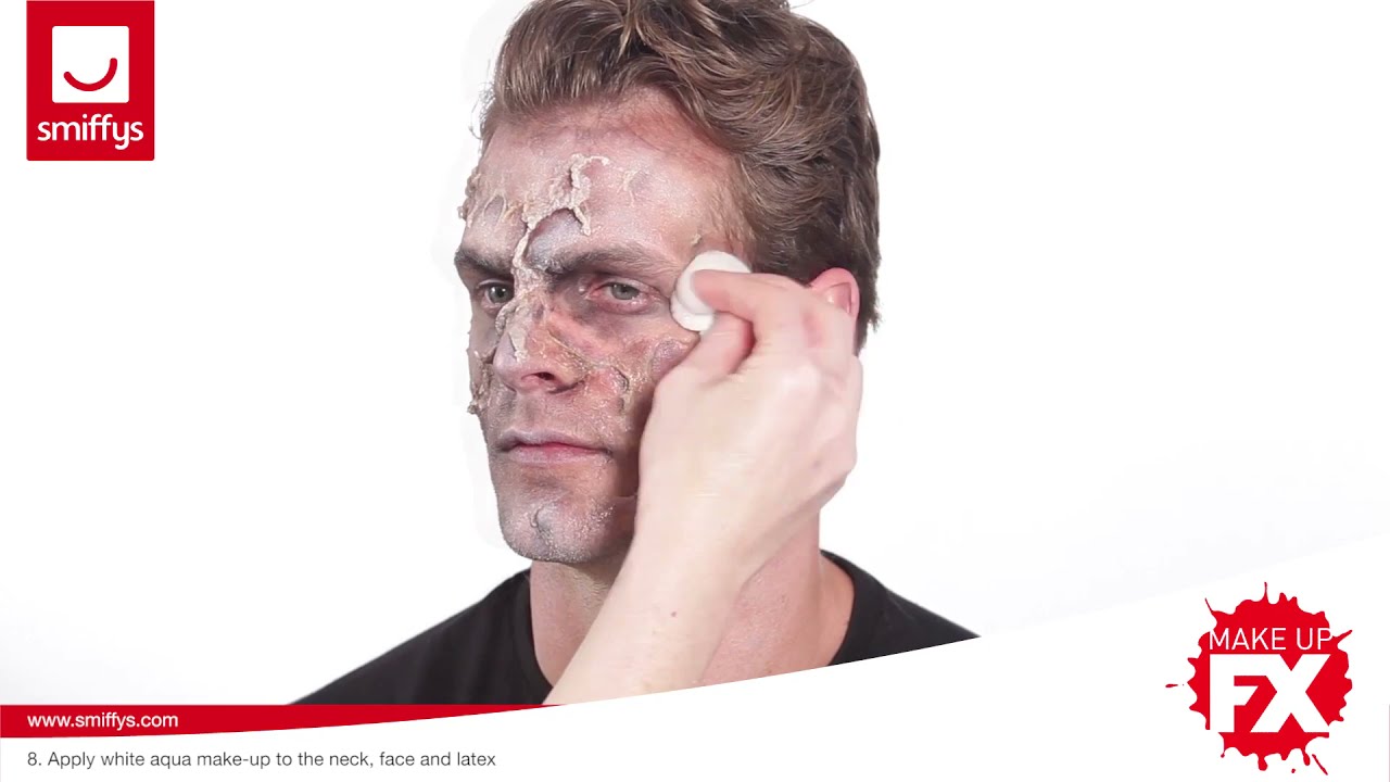 Smiffy's Horror Zombie Skin Liquid Latex SFX Tutorial