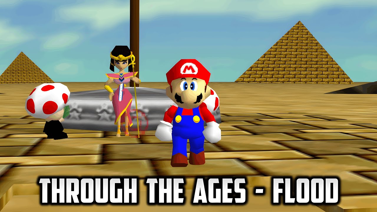 ⭐ Super Mario 64 PC Port - Through the Ages Flood