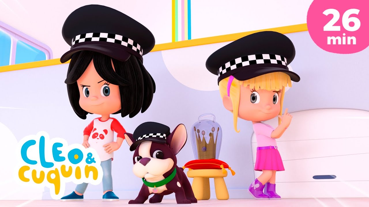COPS AND ROBBERS | Learning with cleo & cuquin