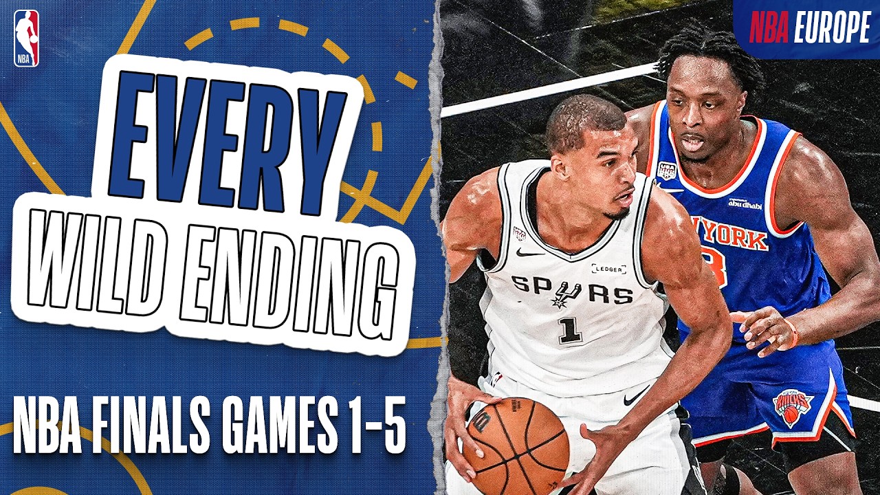 EVERY Wild Ending 2025-26! 🤯 | Every finish from Games 1-5 of NBA Finals