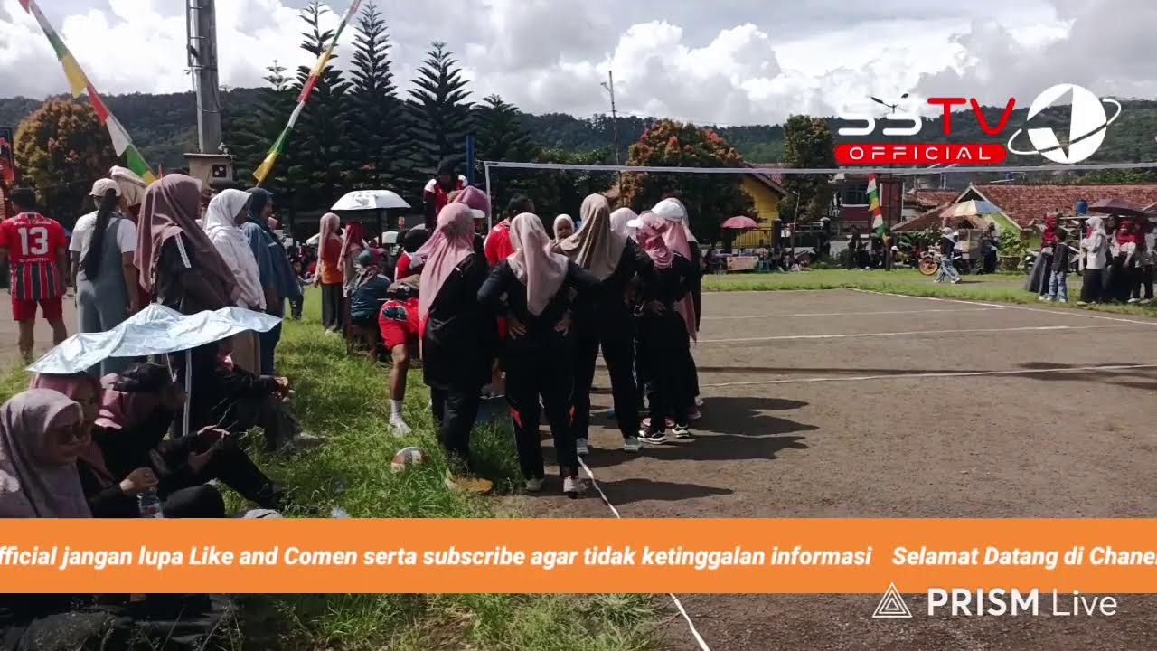 Pertandingan Voli SMP 3 Cibadak vs Karangtengah #volibal