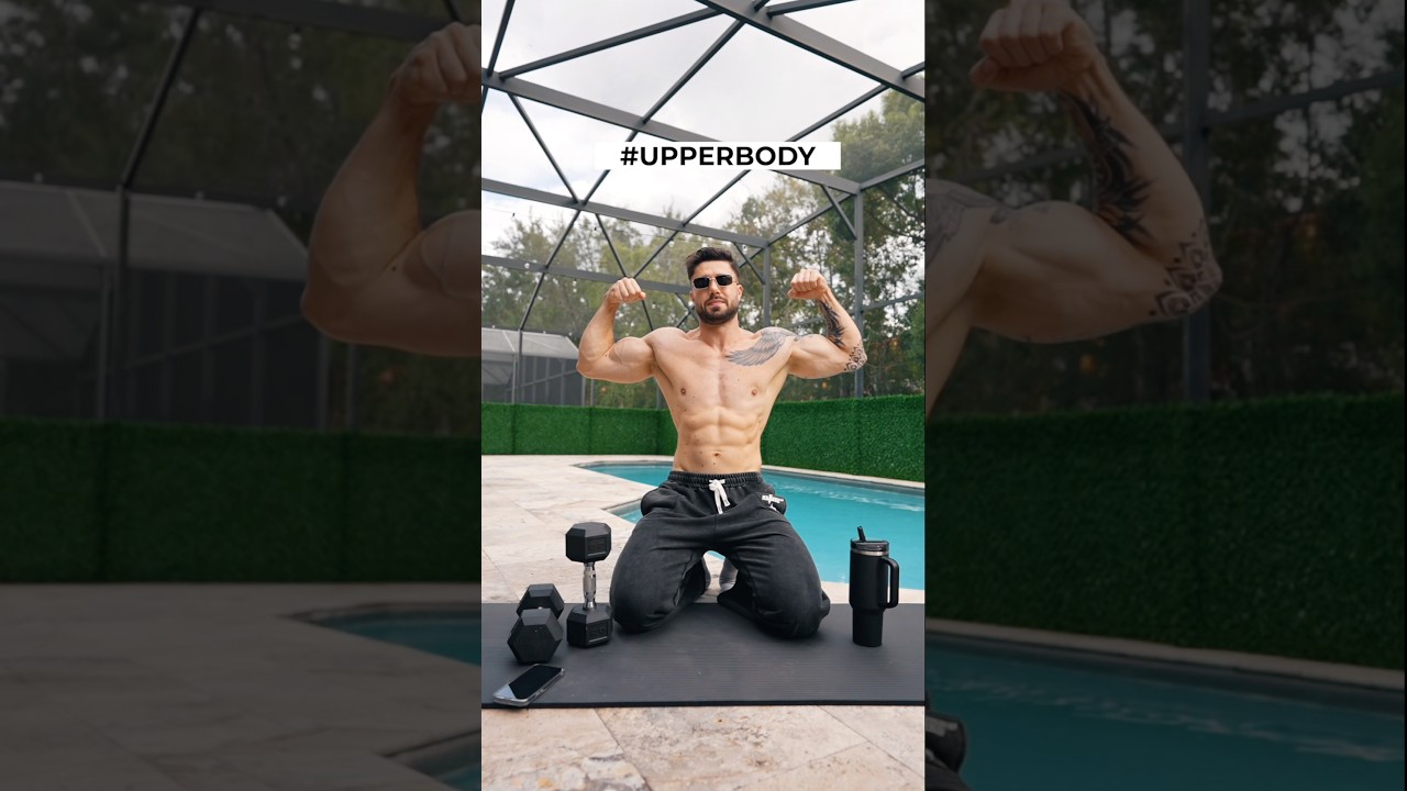 Evde &Uuml;st V&uuml;cut Antrenmanı (Sadece Dumbbell ile) 💪