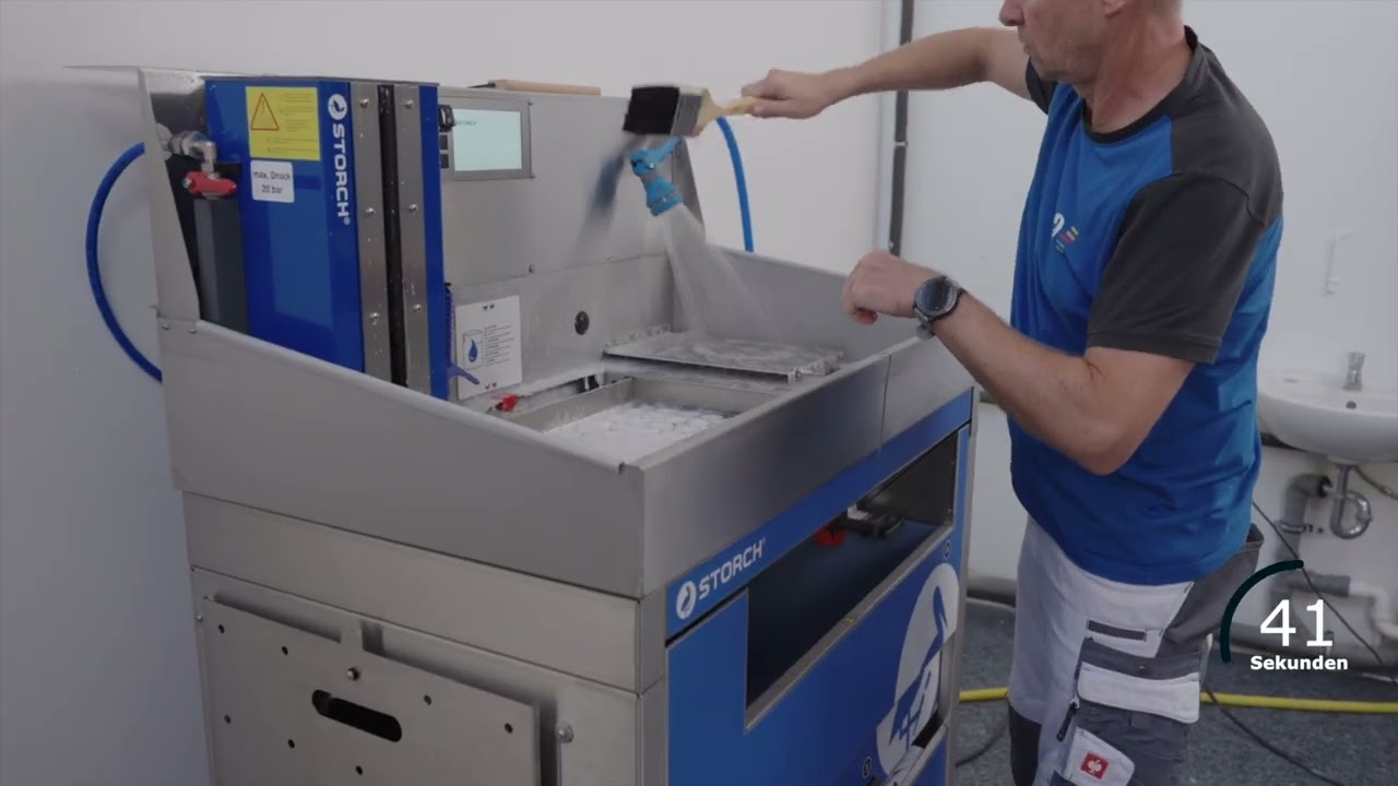 STORCH ColorFree STAR - Werkzeugreinigung auf Profi-Niveau - Gesetzeskonforme Abwasserentsorgung