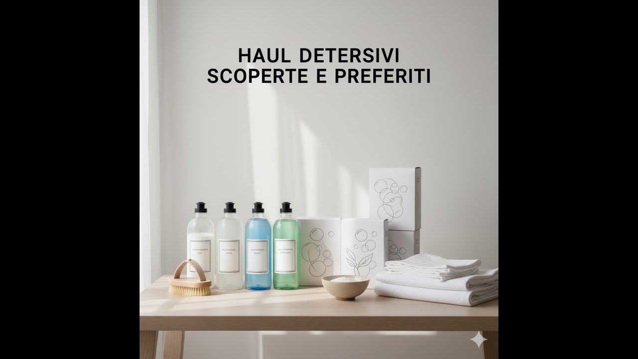 🧺 HAUL DETERSIVI 2025 💥 I miei FAVE + SCOPERTE  PORACCE (non giudicatemi pls 😂)COME FACCIO IL BUCATO