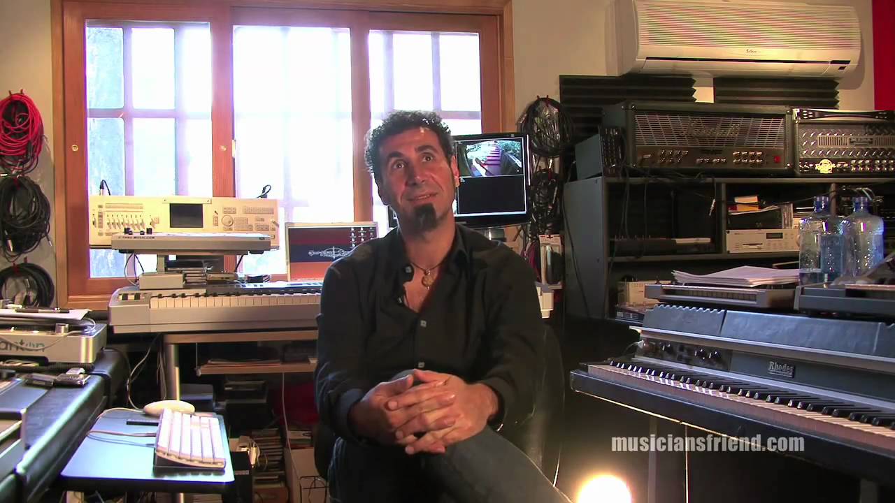 Serj Tankian (System of a Down) Home Studio Tour & Interview Part 1 of 3