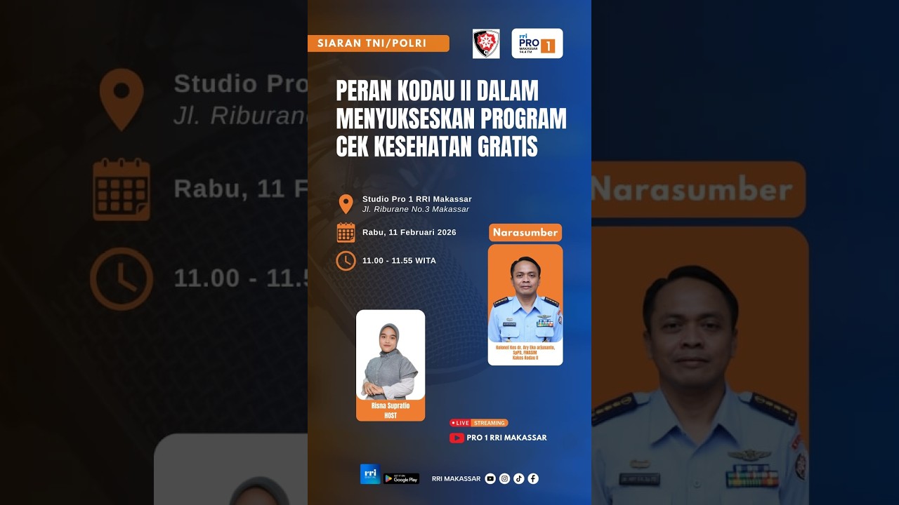 Peran Kodau II Dalam Menyukseskan Program Cek Kesehatan Gratis  II  Rabu, 11 Februari 2026