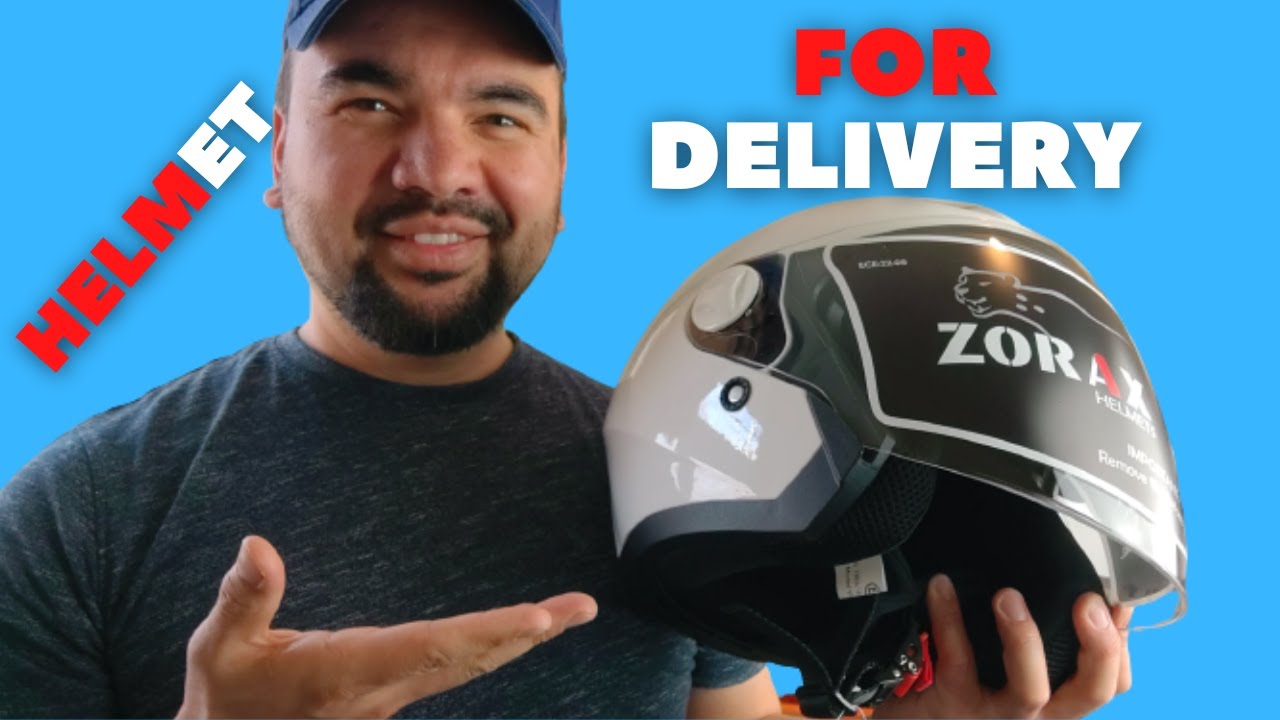 Affordable Helmet from Zorax | Open Face | For Motorbike Riders