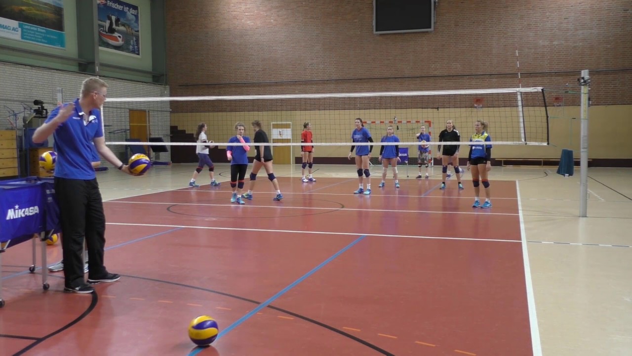 Angriff Mitte und außen, ohne Block - VCO Schwerin