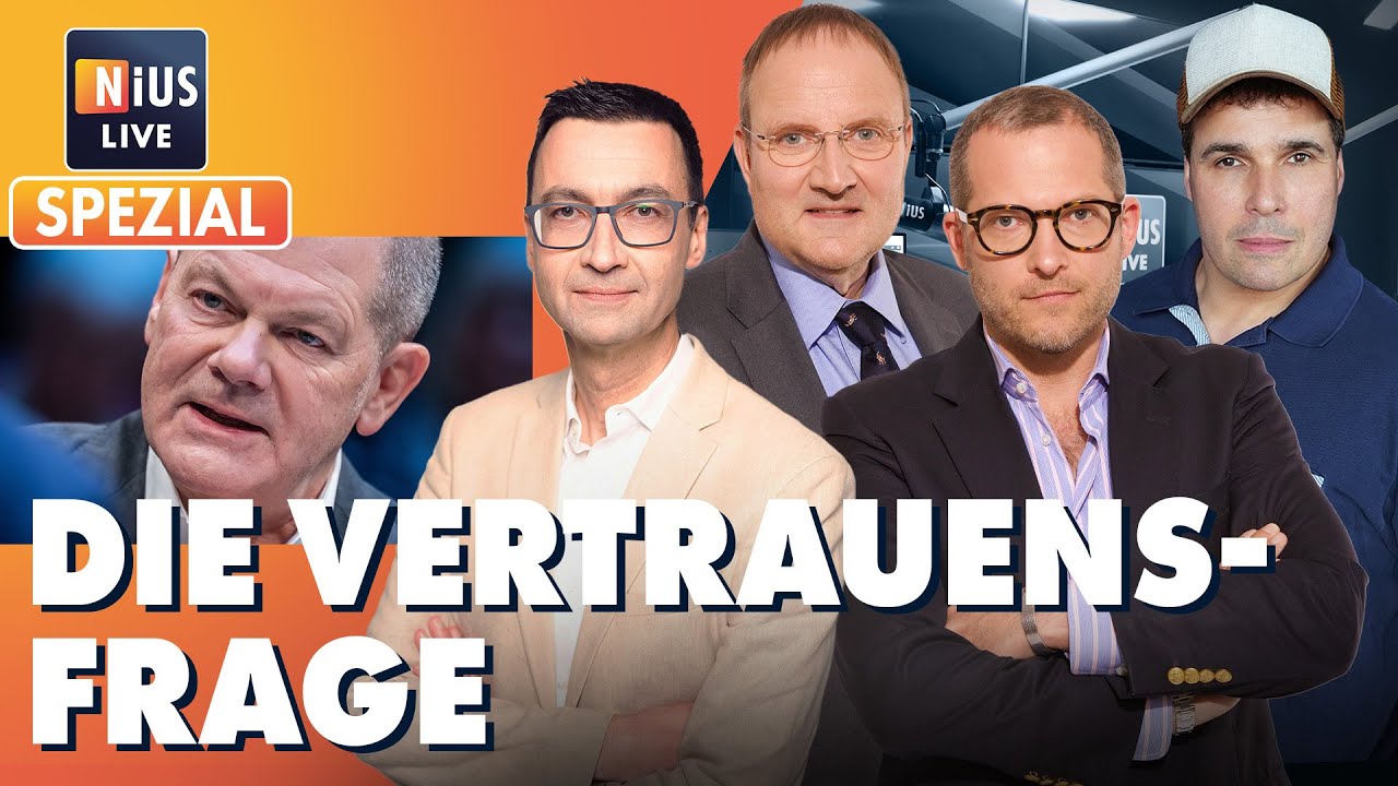 🚨 BREAKING NIUS: Die Vertrauensfrage von Kanzler Scholz | NIUS Live SPEZIAL am 16. Dezember 2024