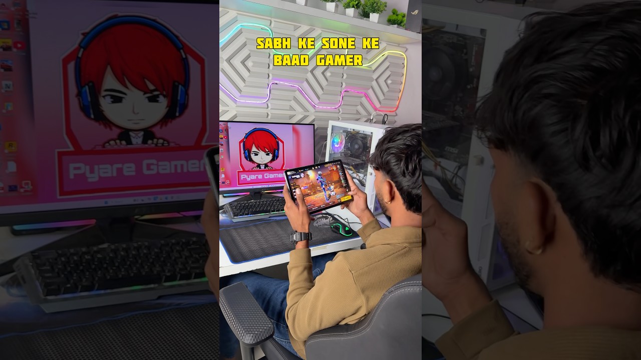 All gamer daily routine ￼
