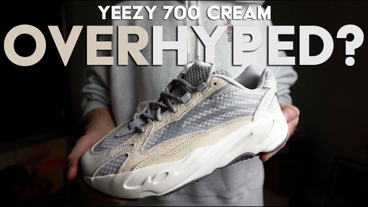 YEEZY 700 V2 CREAM Review, Unboxing & On-Feet - OVERHYPED?!