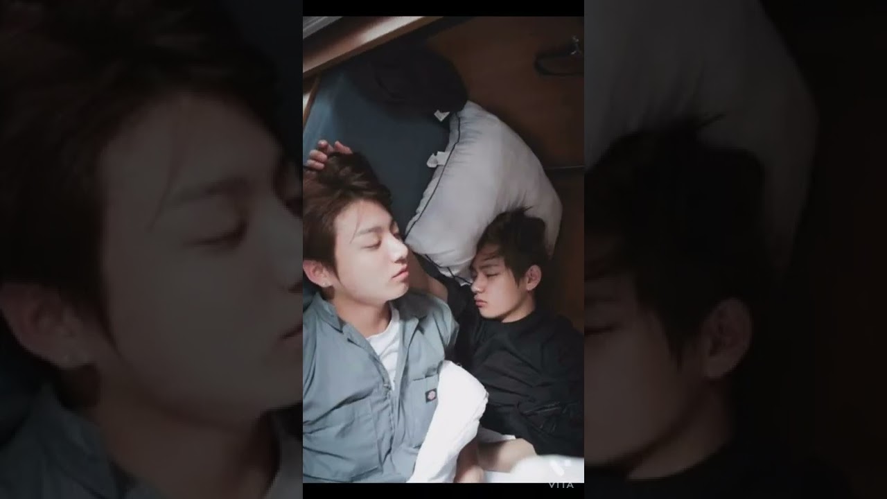 taekook sleep 💤 like couple 🤗🤗 