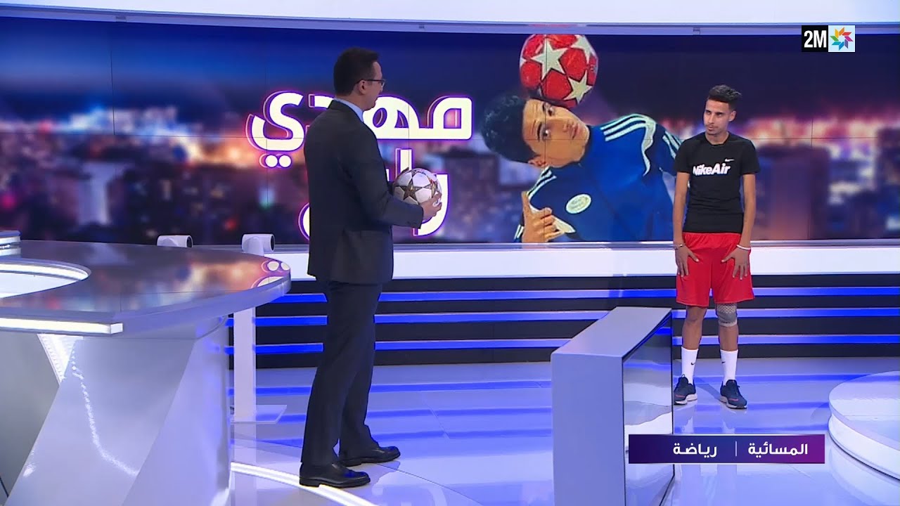 مهدي رابح ضيف المسائية.. لاعب كرة قدم موهبته 