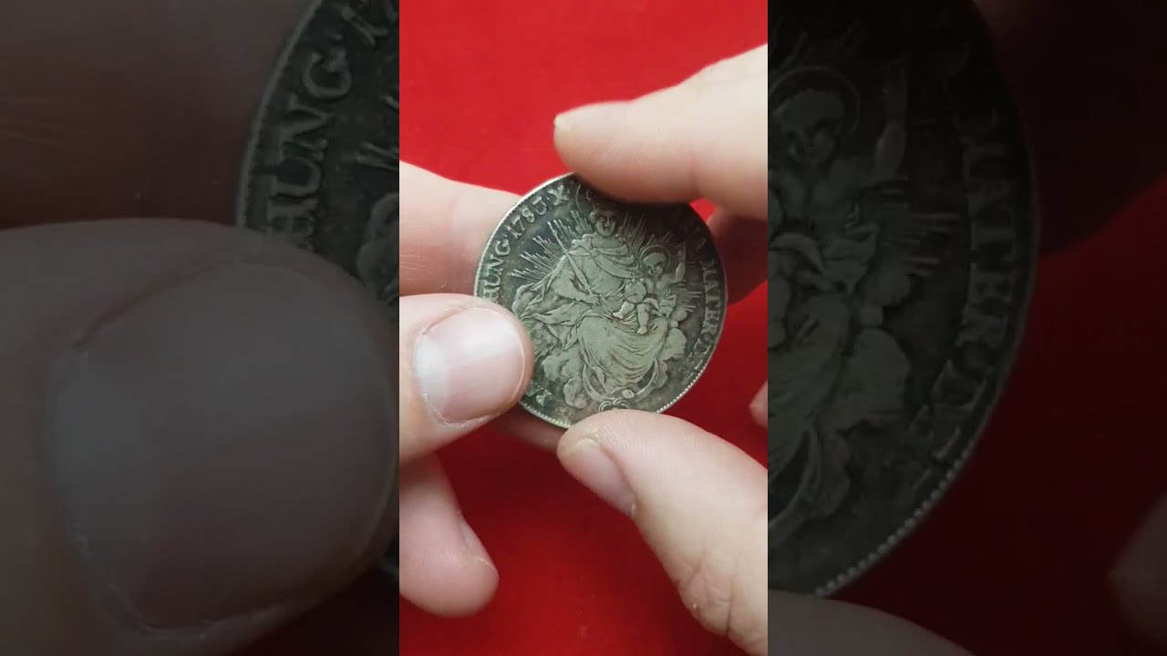 [SH] Mađarska, srebrni talir iz 1783. 