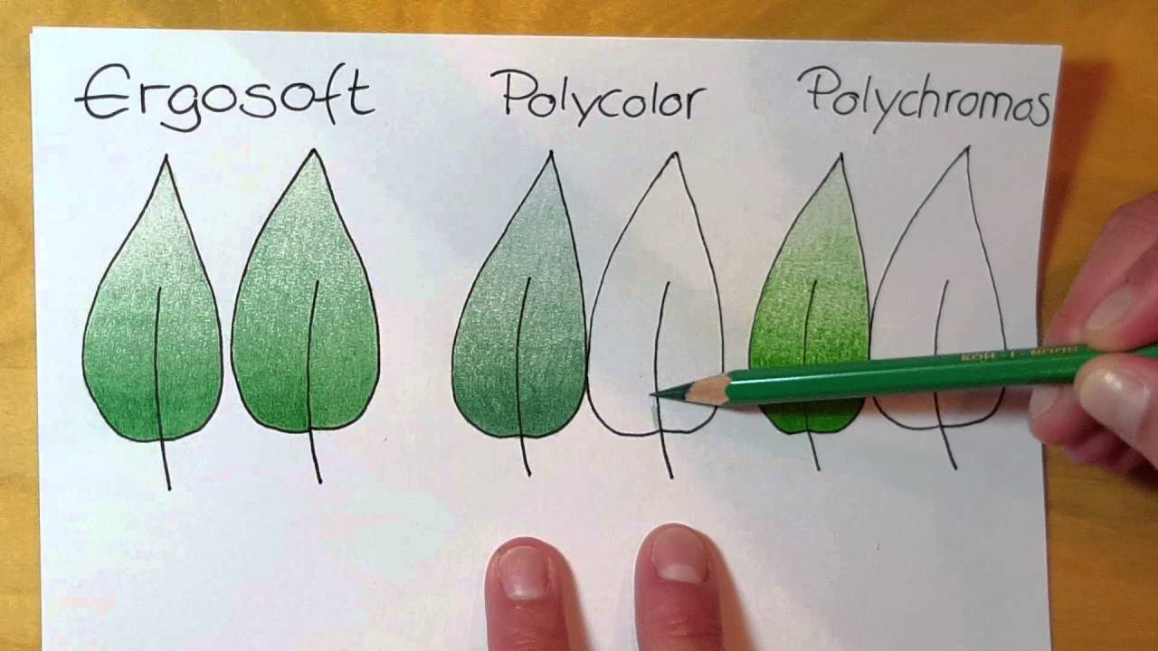 Buntstiftvergleich - Farbverläufe + Blender bei günstigen + teuren Buntstiften