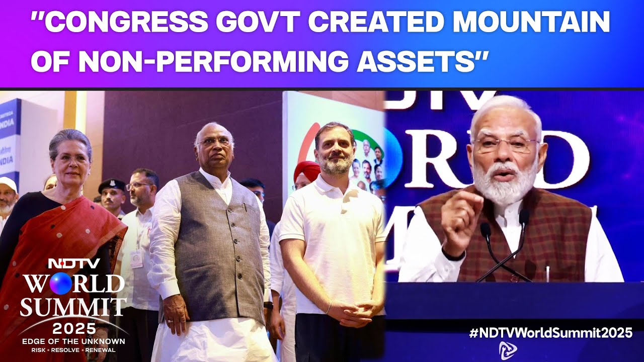 PM Modi To NDTV: "Congress Government Created Mountain Of Non-Performing Assets"