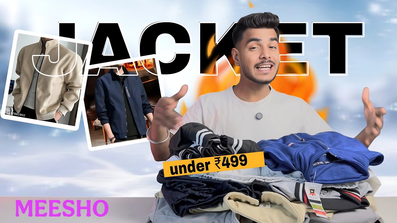 Meesho Men's Jackets: Winter Style on a Budget. | ₹300