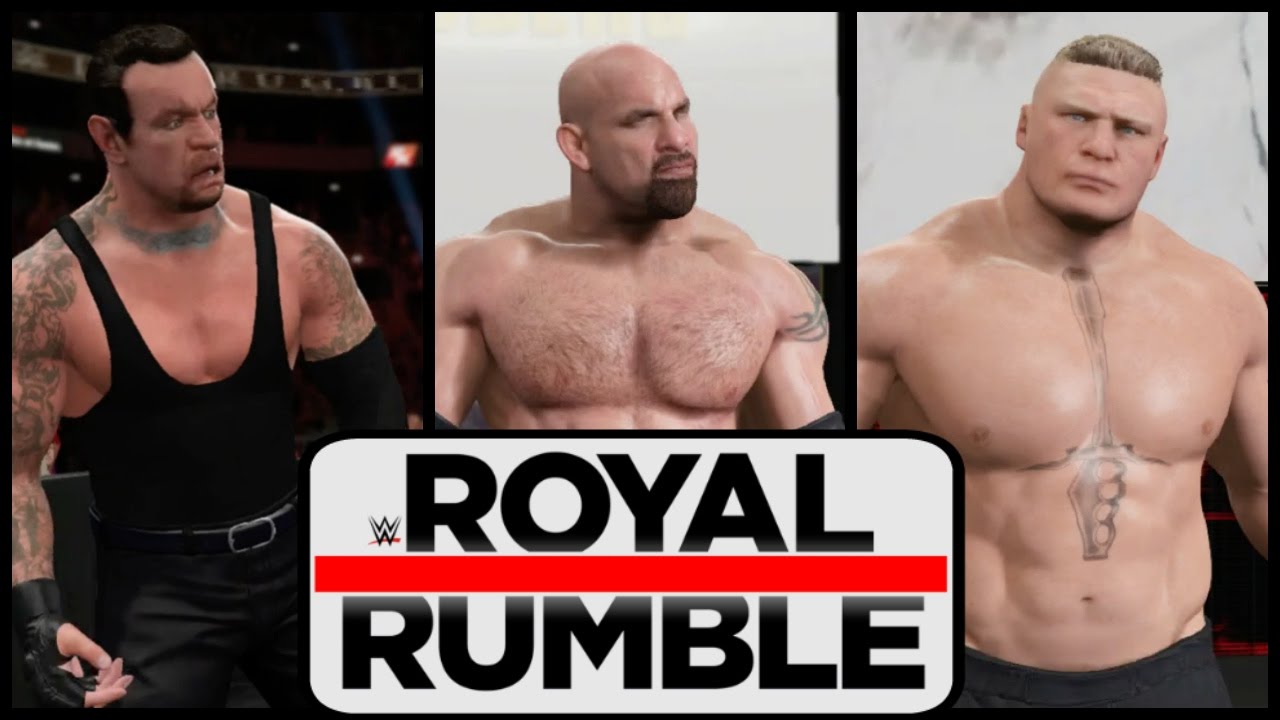 WWE 2K17 (PS4) 2017 Royal Rumble Sim - Royal Rumble Match