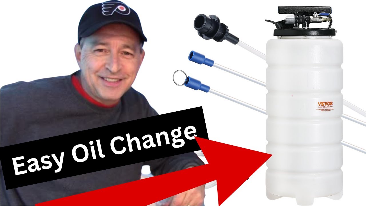 How to Use an OIL EXTRACTION VACUUM PUMP to Change Oil - Small Engine Repair & Maintenance