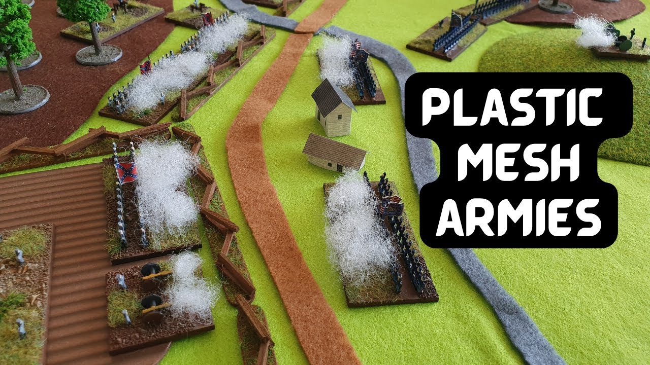 Plastic Mesh Wargame Armies!