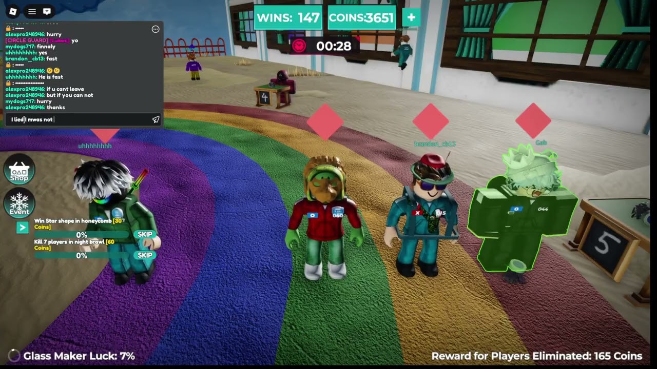 playing squid game x