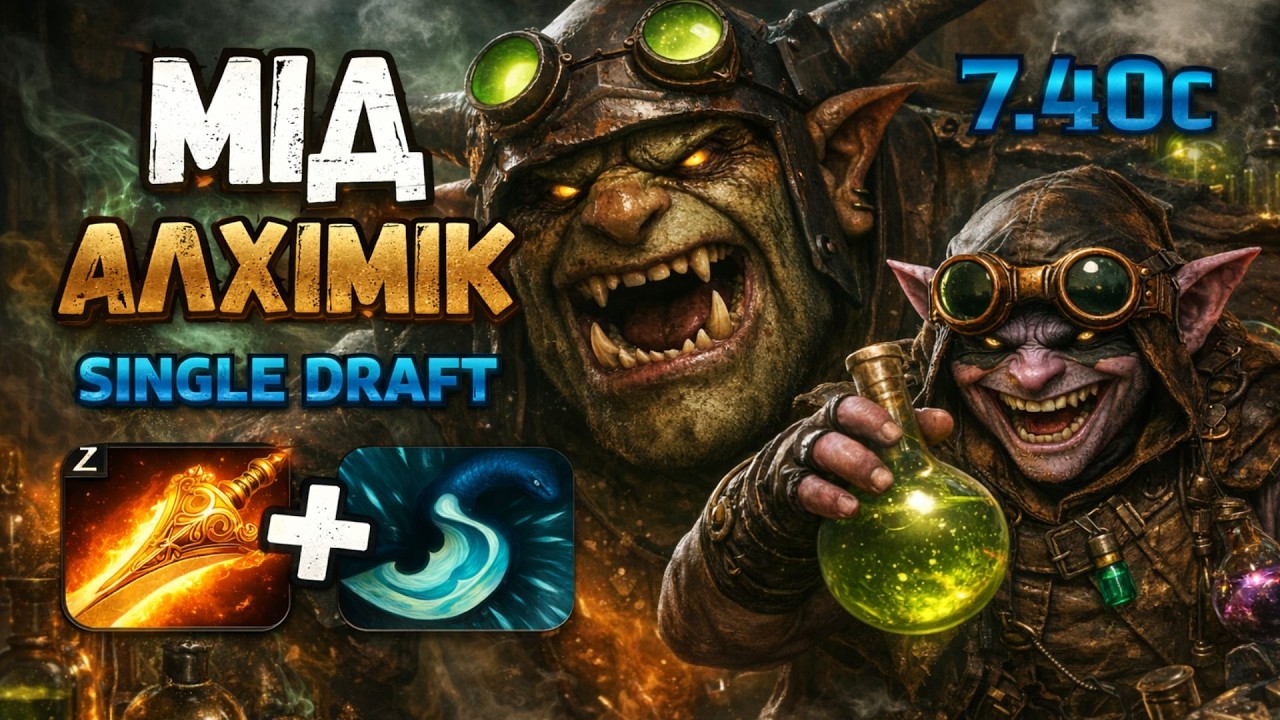 АЛХІМ ЧЕРЕЗ ОВЕРФАРМ ПАТЧ 7.40С🔥| Alchemist mid 7.40c👍 | ГРАЮ З ДРУЗЯМИ ЛП😥|@ssooll228 👊
