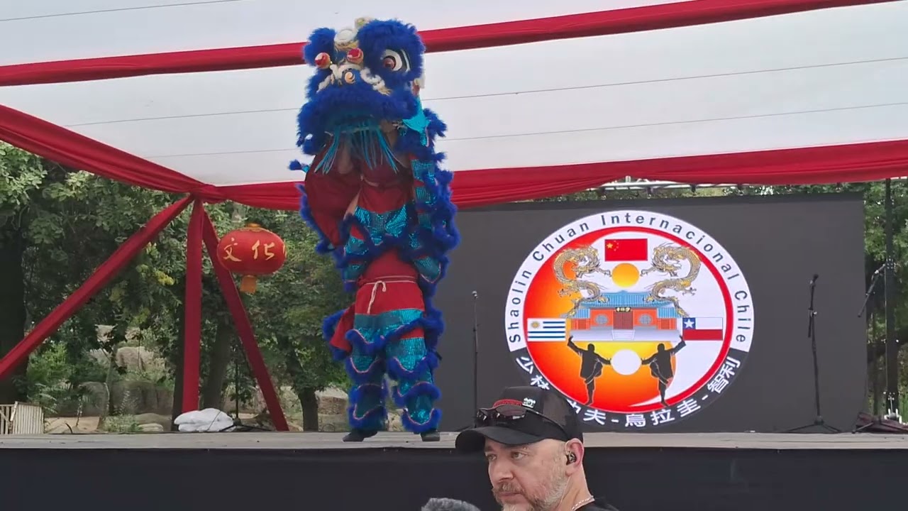 Año Nuevo Chino 2026 en el Parque O'Higgins - Danza del León