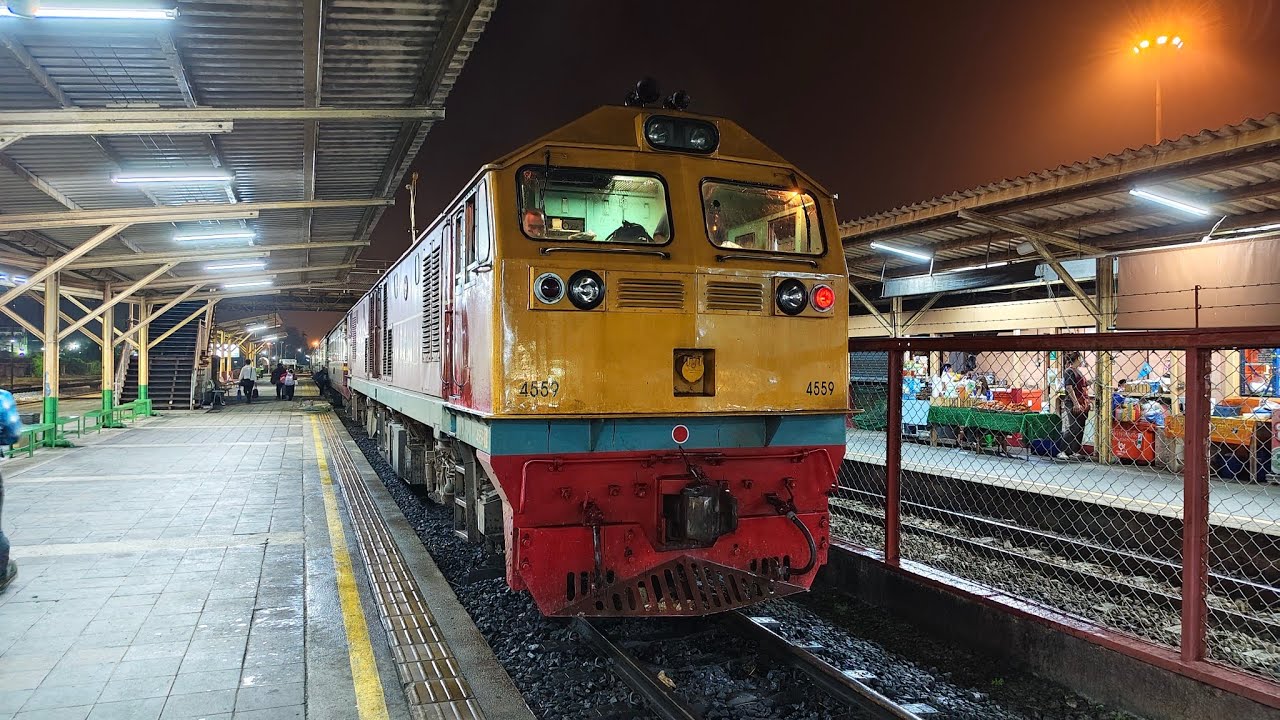 ถ่ายรถไฟที่สถานีสุราษฎร์ธานี วันที่ 31 มกราคม 2569