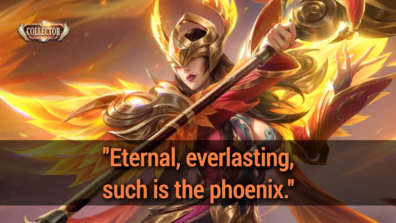 Voicelines Pharsa EMPRESS PHOENIX REVAMPED Skin | Pharsa Collector Revamped Skin Voice | MLBB