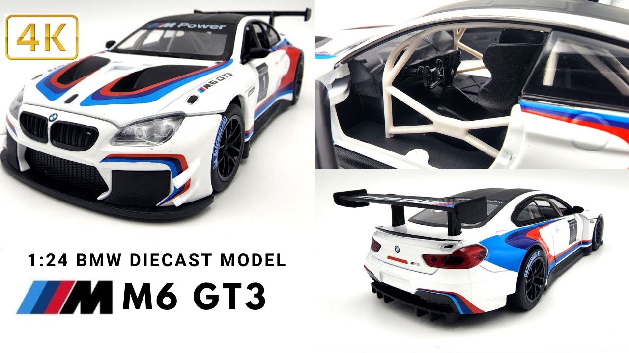 Unboxing 1:24 BMW M6 GT3 Licensed Model Diecast Scale model