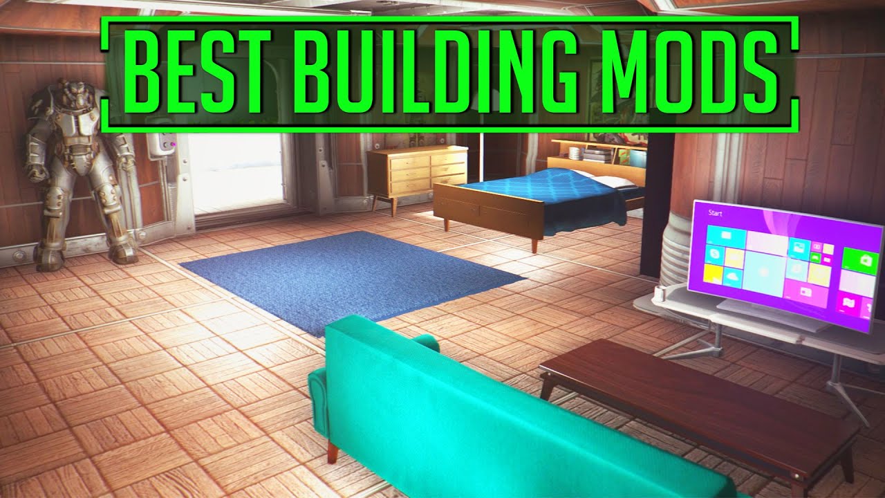 Fallout 4 - THE BEST SETTLEMENT BUILDING CONSOLE MODS