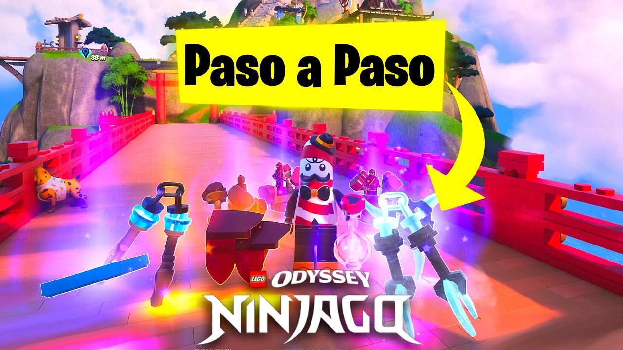 Gu&iacute;a f&aacute;cil COMPLETA de NINJAGO X Lego Fortnite