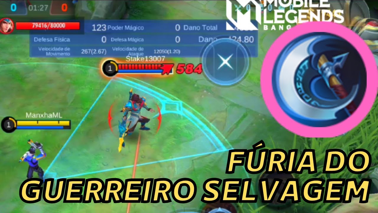 F&Uacute;RIA DO GUERREIRO SELVAGEM | Guia de Itens | Mobile Legends