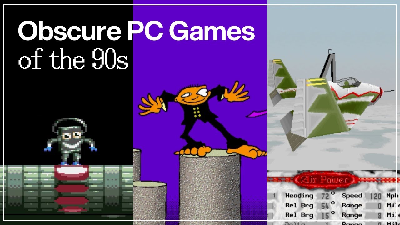 Really Obscure PC Games from the 90s