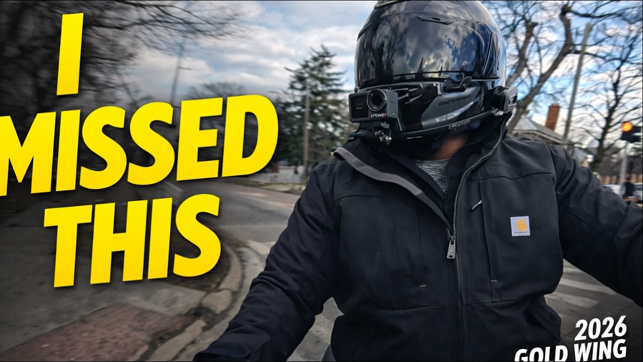2025 Honda Gold Wing First Ride After Winter… I Forgot How Good This Feels
