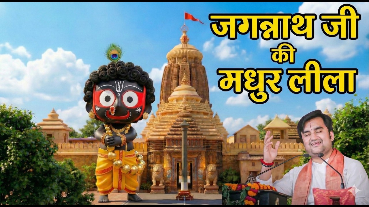 Jab Jagannath ji Madhur leela ll ‪@BhaktiPath‬ #animation #Jagannath #rathyatra