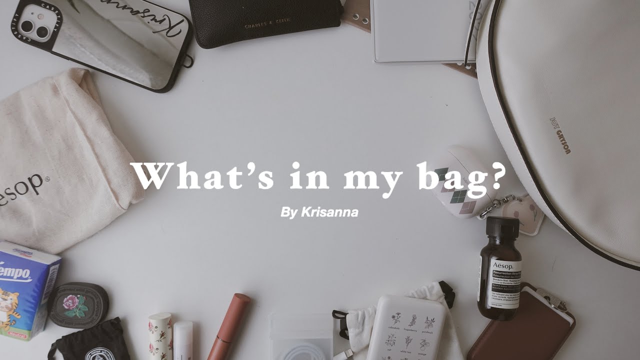 What’s in my bag?👜｜Joy Gryson Sierra Unboxing｜上班的日常用品🔍