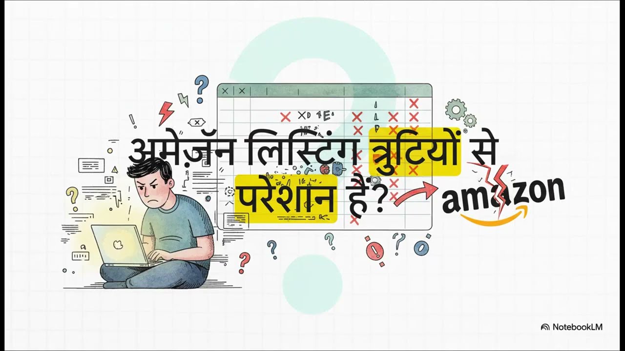 Amazon Listing Errors Explained in Hindi | Error 90057, 90220, 99001 Fix | Seller Guide 2026