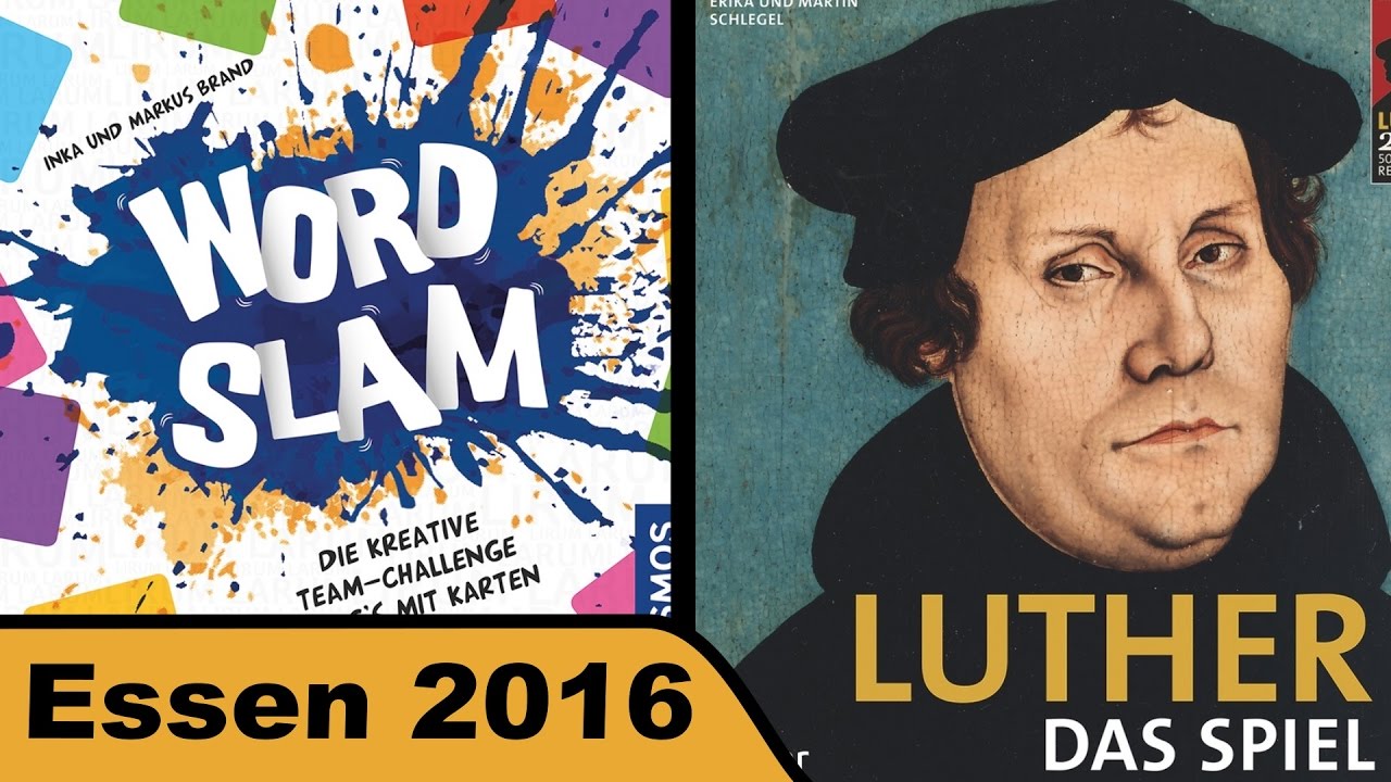 Mit List und Tücke - Word Slam - Luther: Das Spiel - Essen 2016 live