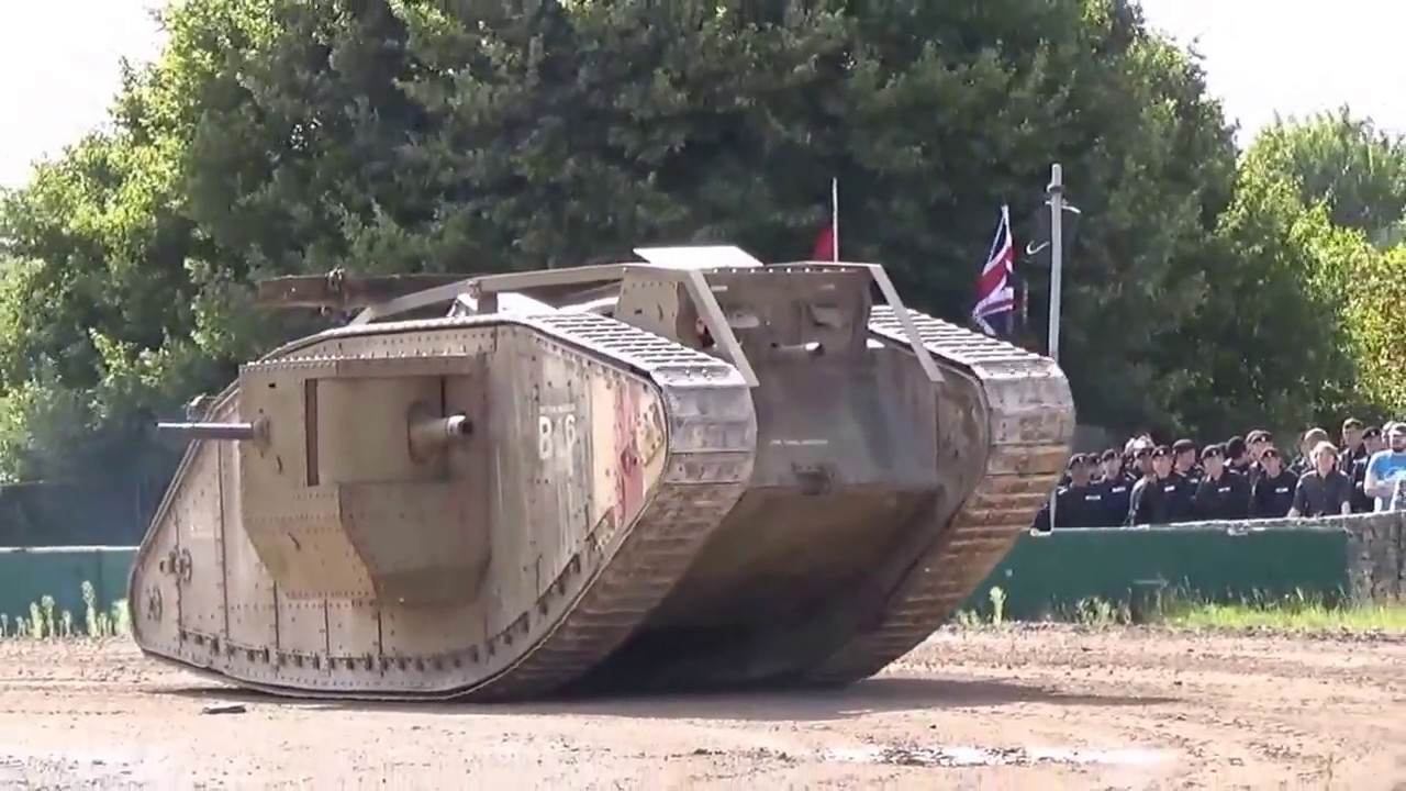 Mark IV Replica British Tank at Tank 100