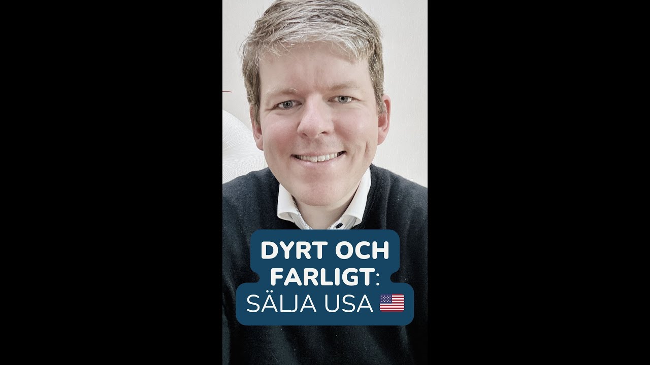 Dyrt och farligt att sälja USA 🇺🇸